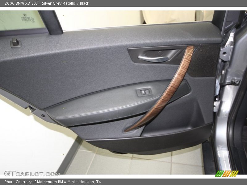 Silver Grey Metallic / Black 2006 BMW X3 3.0i