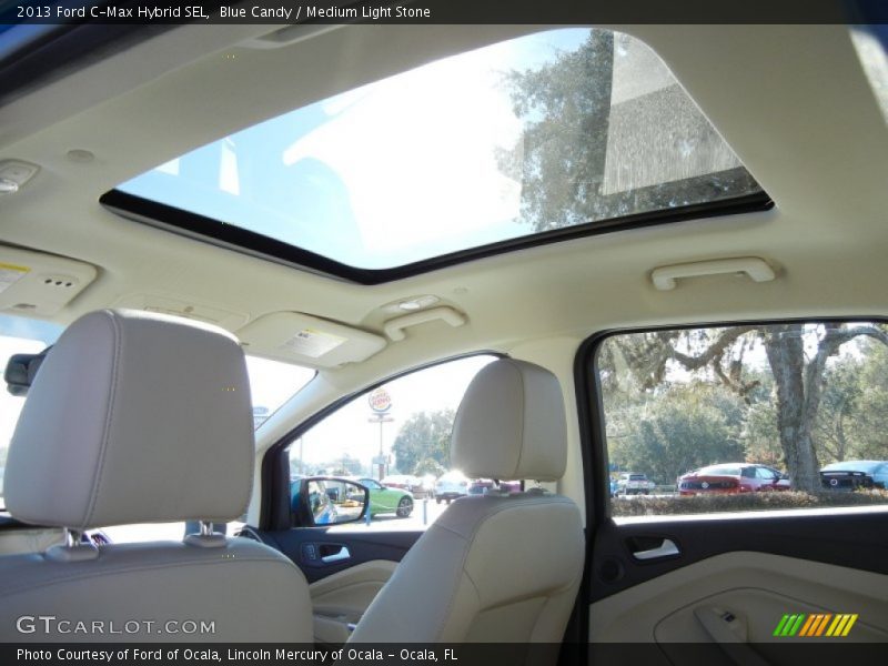Sunroof of 2013 C-Max Hybrid SEL