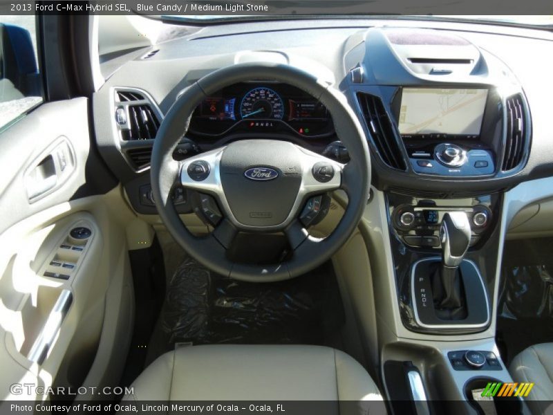 Dashboard of 2013 C-Max Hybrid SEL