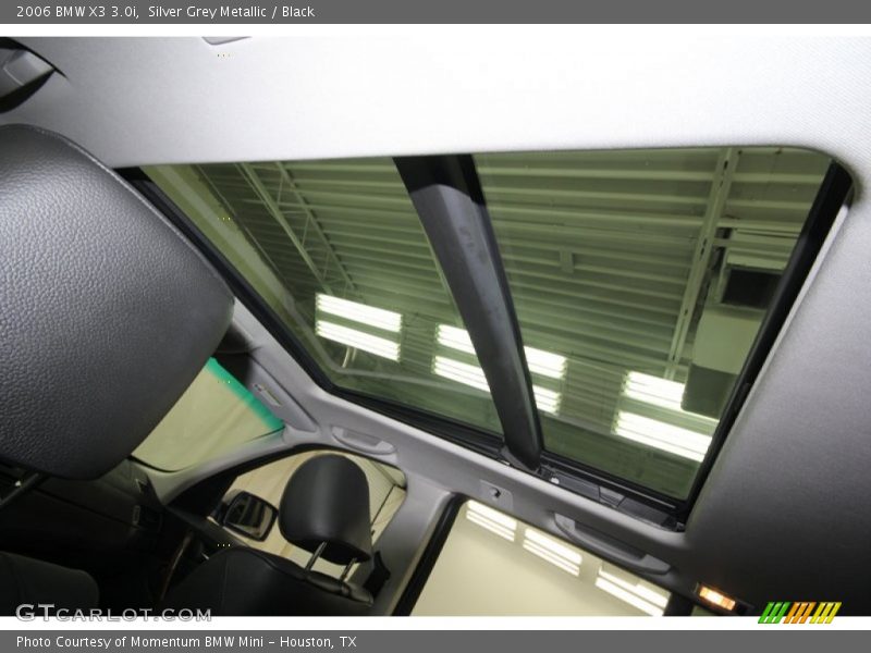 Silver Grey Metallic / Black 2006 BMW X3 3.0i