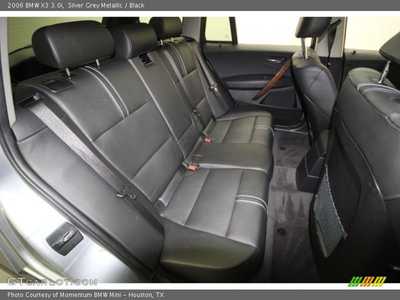 Silver Grey Metallic / Black 2006 BMW X3 3.0i
