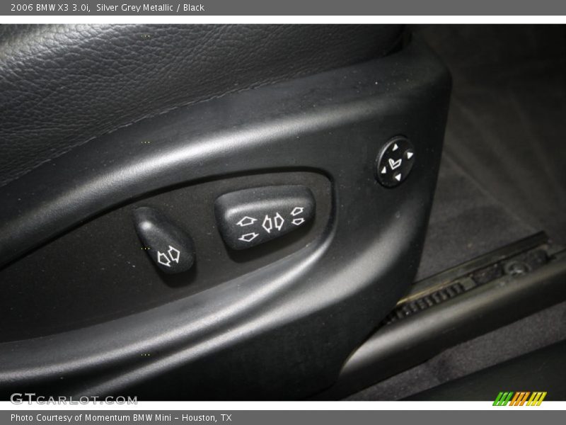 Silver Grey Metallic / Black 2006 BMW X3 3.0i