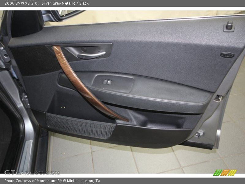 Silver Grey Metallic / Black 2006 BMW X3 3.0i