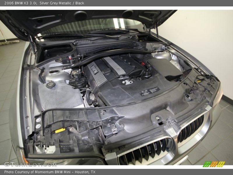 Silver Grey Metallic / Black 2006 BMW X3 3.0i