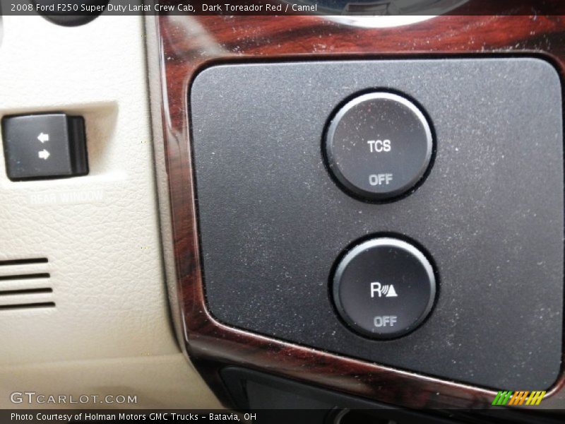Controls of 2008 F250 Super Duty Lariat Crew Cab