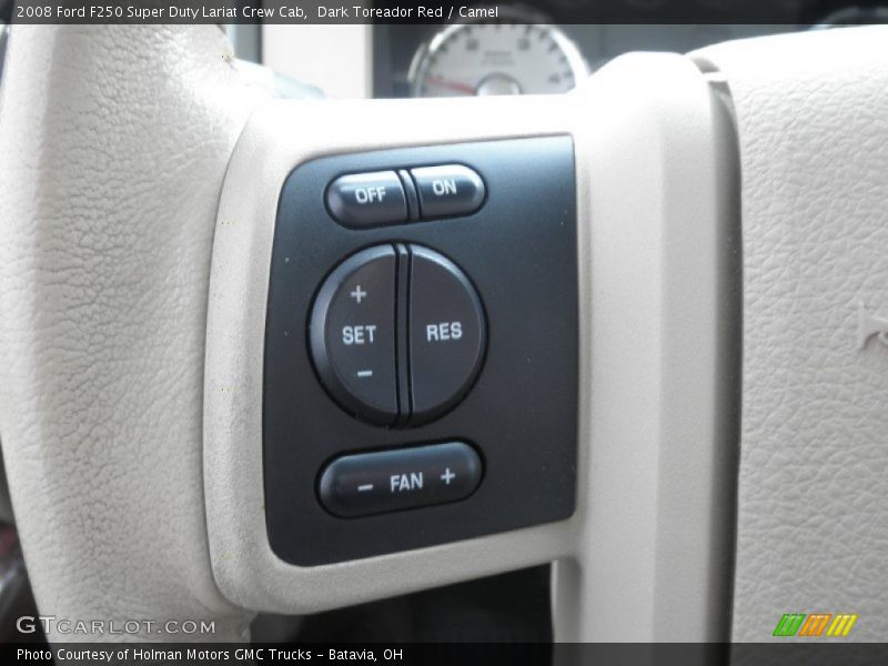 Controls of 2008 F250 Super Duty Lariat Crew Cab