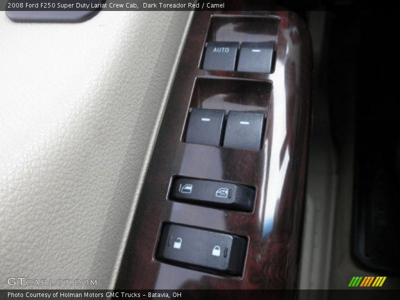 Controls of 2008 F250 Super Duty Lariat Crew Cab