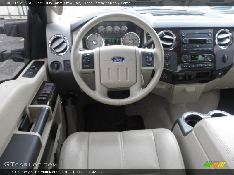 Dashboard of 2008 F250 Super Duty Lariat Crew Cab
