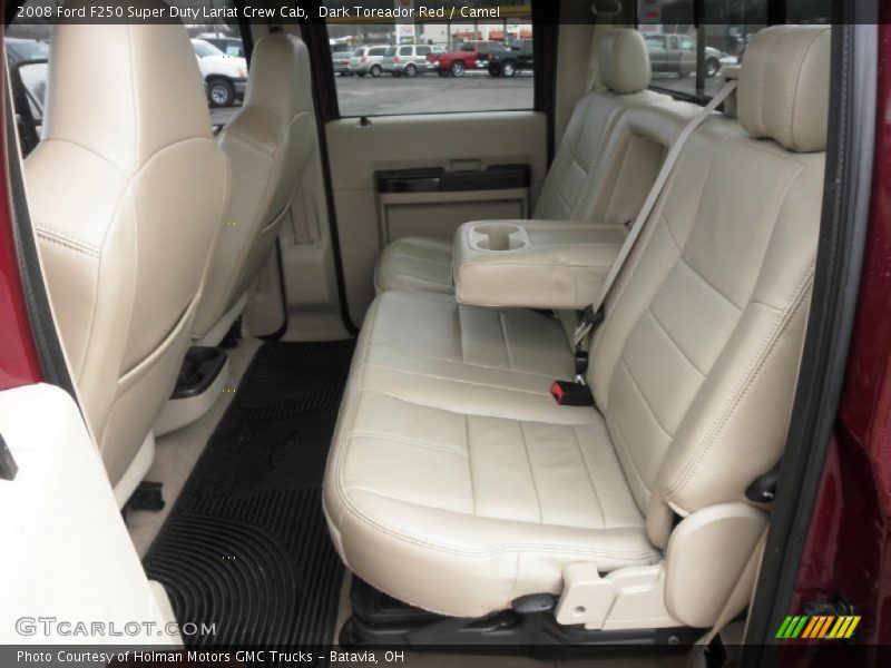 Rear Seat of 2008 F250 Super Duty Lariat Crew Cab
