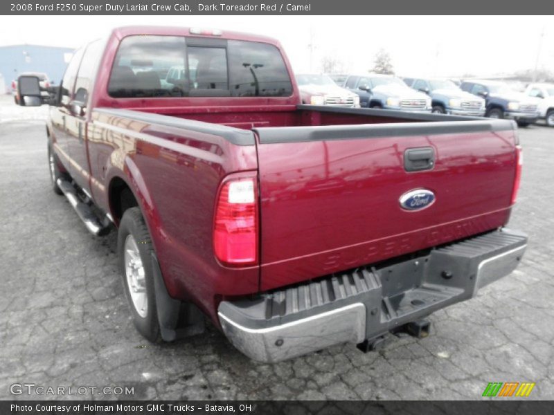  2008 F250 Super Duty Lariat Crew Cab Dark Toreador Red