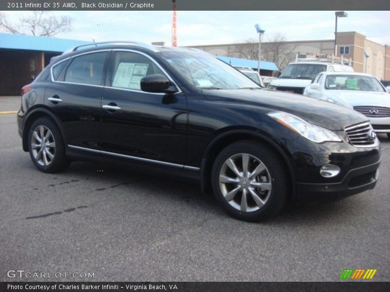  2011 EX 35 AWD Black Obsidian