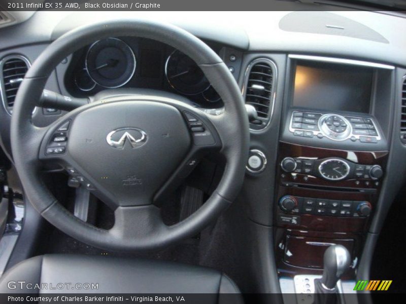 Dashboard of 2011 EX 35 AWD