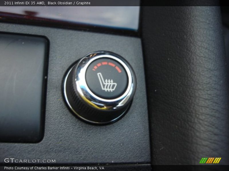 Black Obsidian / Graphite 2011 Infiniti EX 35 AWD