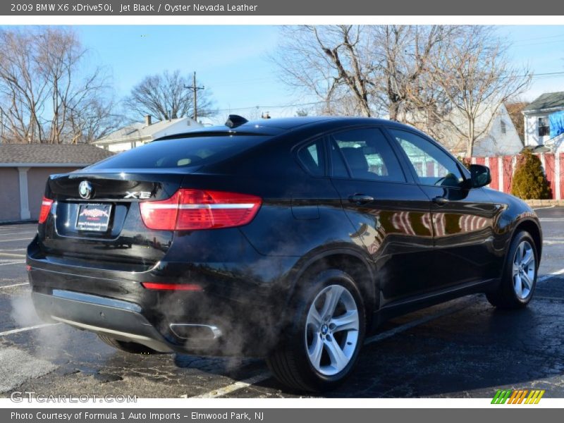Jet Black / Oyster Nevada Leather 2009 BMW X6 xDrive50i