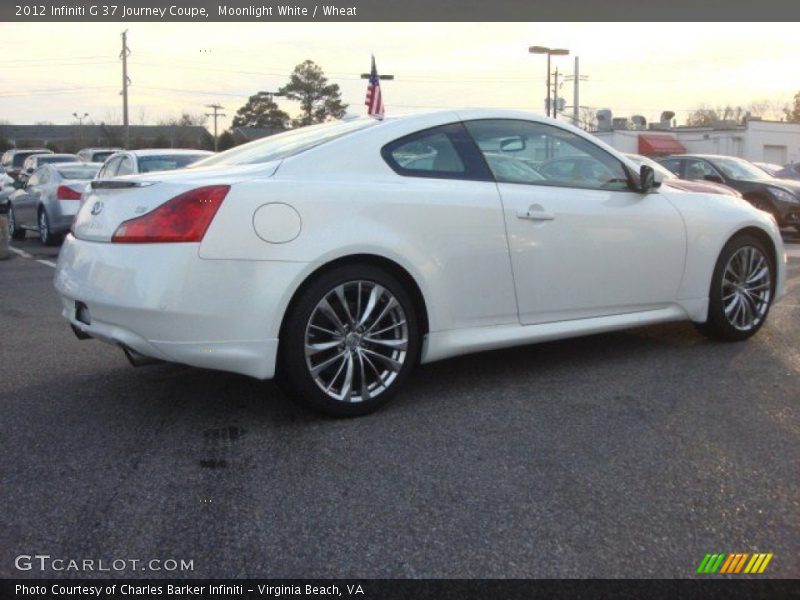 Moonlight White / Wheat 2012 Infiniti G 37 Journey Coupe