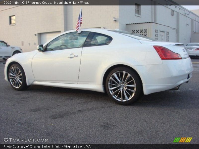 Moonlight White / Wheat 2012 Infiniti G 37 Journey Coupe