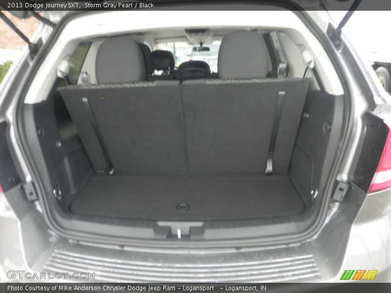 Storm Gray Pearl / Black 2013 Dodge Journey SXT