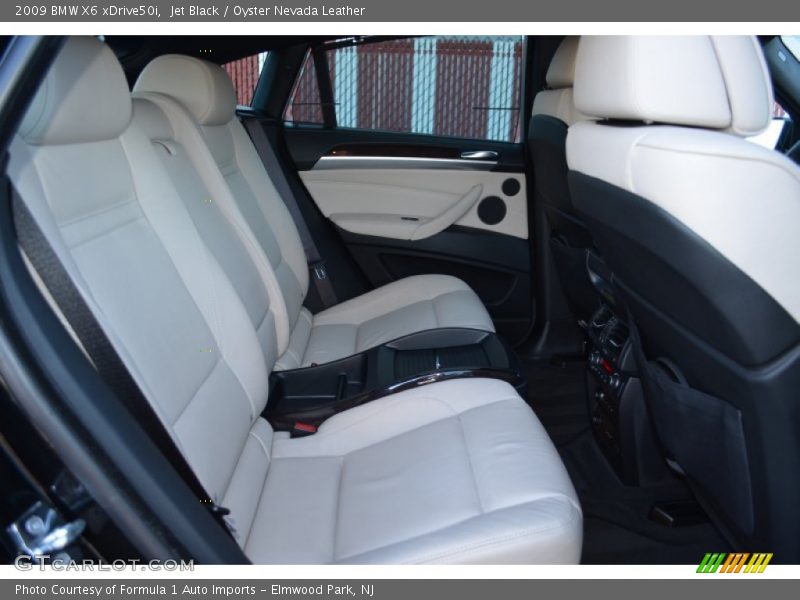 Jet Black / Oyster Nevada Leather 2009 BMW X6 xDrive50i