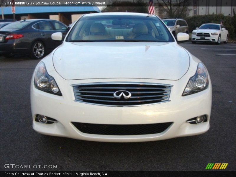 Moonlight White / Wheat 2012 Infiniti G 37 Journey Coupe