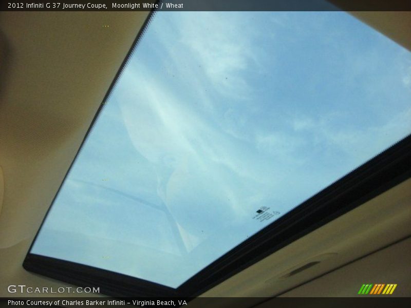 Moonlight White / Wheat 2012 Infiniti G 37 Journey Coupe