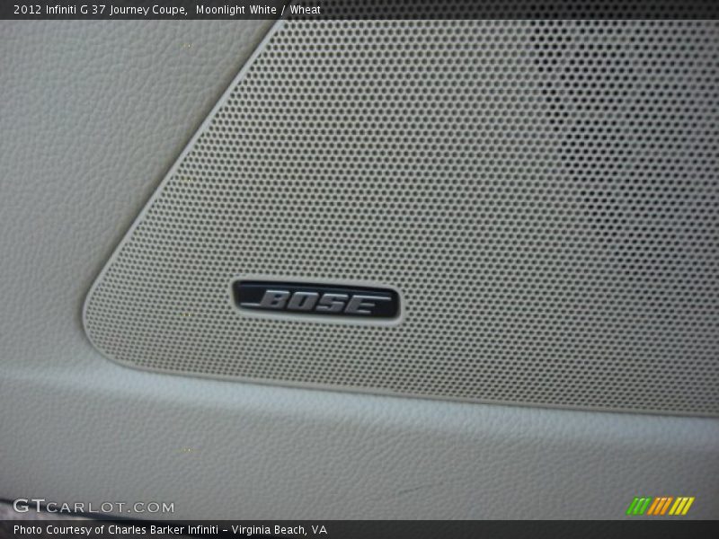 Moonlight White / Wheat 2012 Infiniti G 37 Journey Coupe