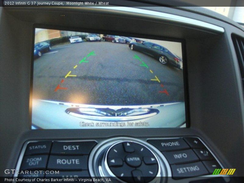 Moonlight White / Wheat 2012 Infiniti G 37 Journey Coupe