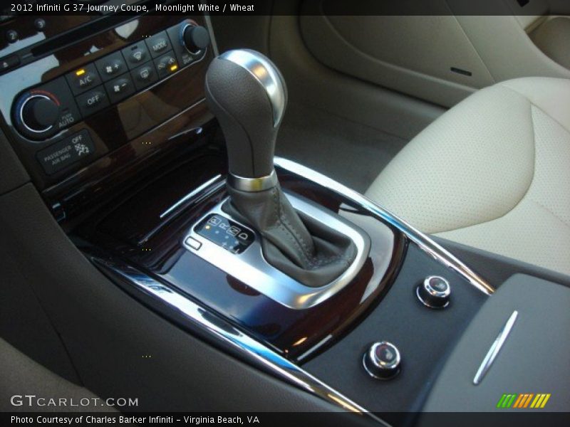 Moonlight White / Wheat 2012 Infiniti G 37 Journey Coupe
