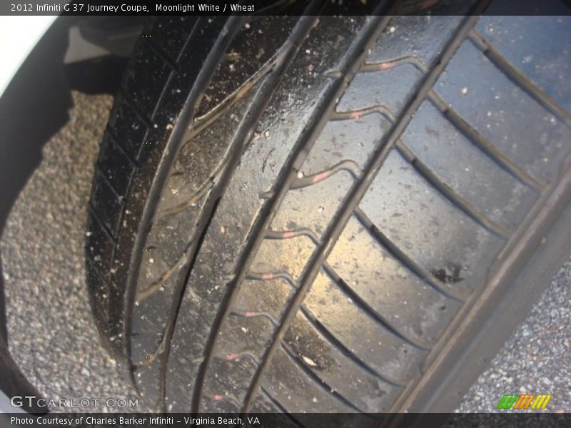 Moonlight White / Wheat 2012 Infiniti G 37 Journey Coupe