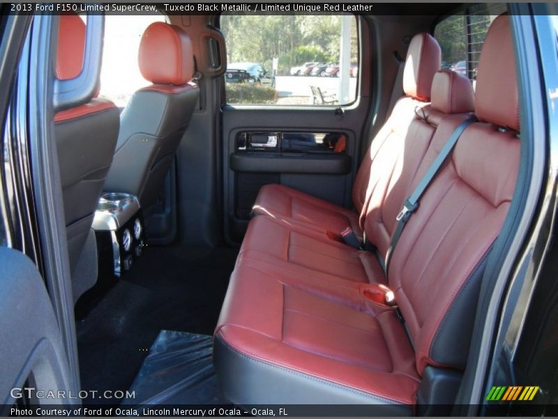 Rear Seat of 2013 F150 Limited SuperCrew