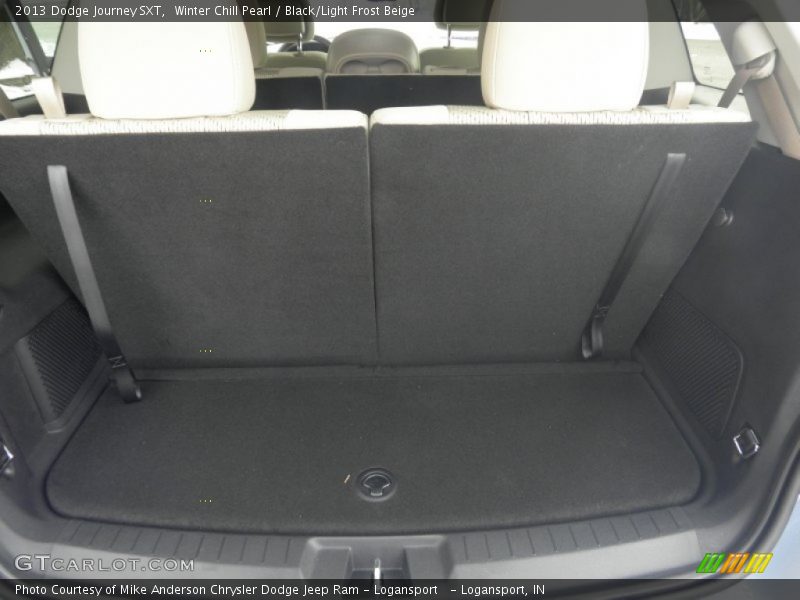 Winter Chill Pearl / Black/Light Frost Beige 2013 Dodge Journey SXT