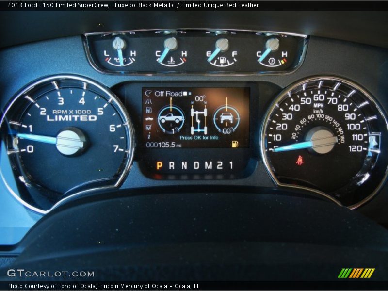  2013 F150 Limited SuperCrew Limited SuperCrew Gauges