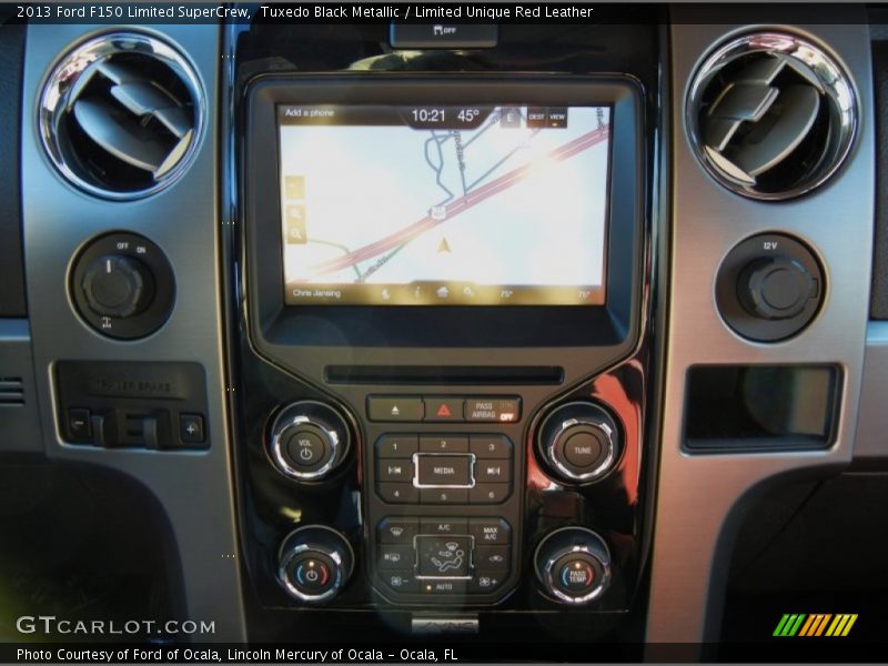 Controls of 2013 F150 Limited SuperCrew