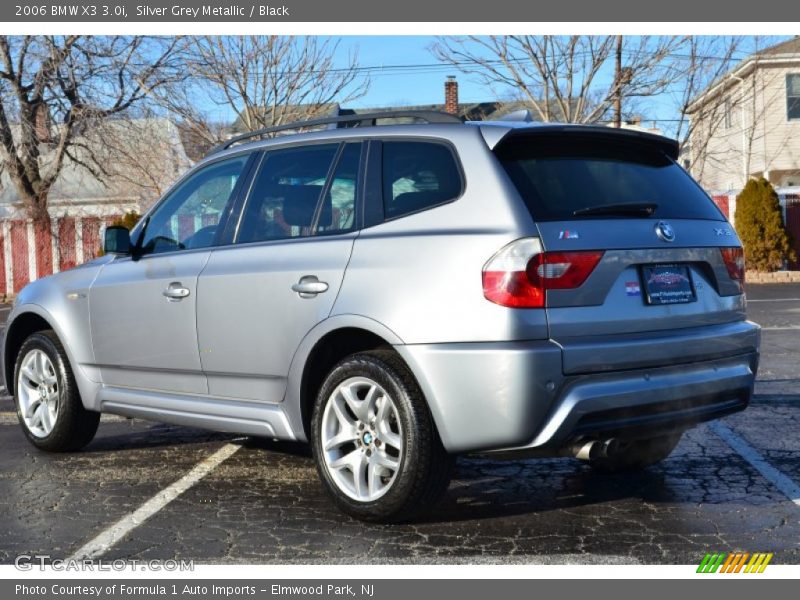 Silver Grey Metallic / Black 2006 BMW X3 3.0i