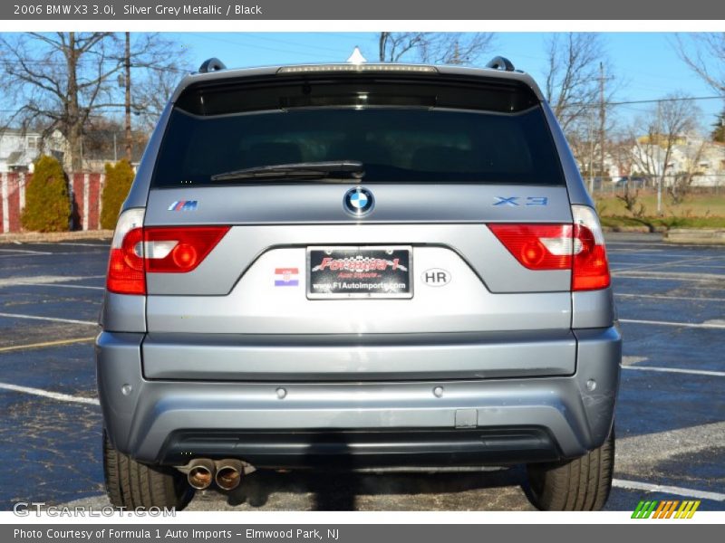 Silver Grey Metallic / Black 2006 BMW X3 3.0i