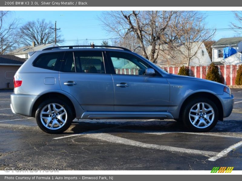 Silver Grey Metallic / Black 2006 BMW X3 3.0i