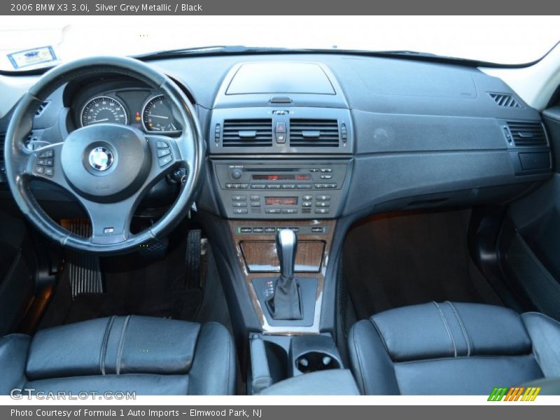 Silver Grey Metallic / Black 2006 BMW X3 3.0i