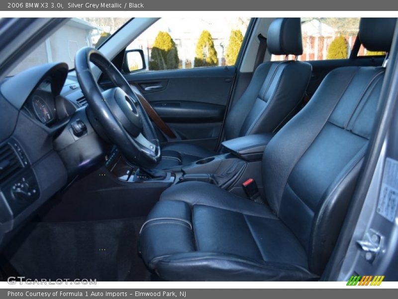 Silver Grey Metallic / Black 2006 BMW X3 3.0i