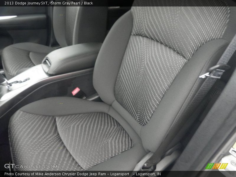 Storm Gray Pearl / Black 2013 Dodge Journey SXT