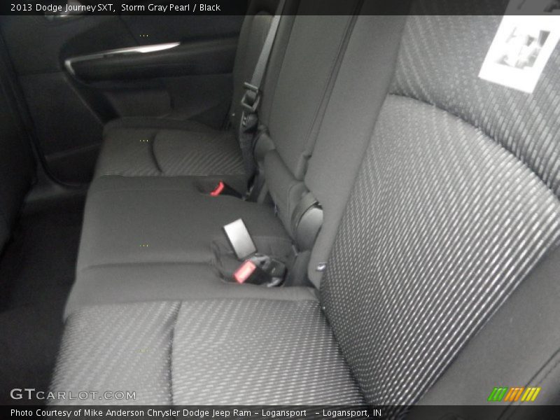 Storm Gray Pearl / Black 2013 Dodge Journey SXT