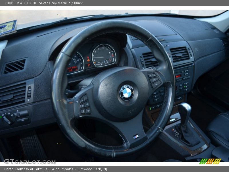 Silver Grey Metallic / Black 2006 BMW X3 3.0i