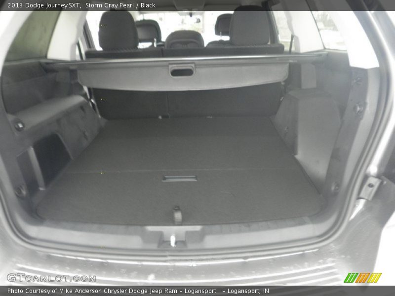 Storm Gray Pearl / Black 2013 Dodge Journey SXT