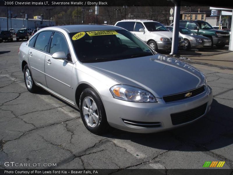 Silverstone Metallic / Ebony Black 2006 Chevrolet Impala LT