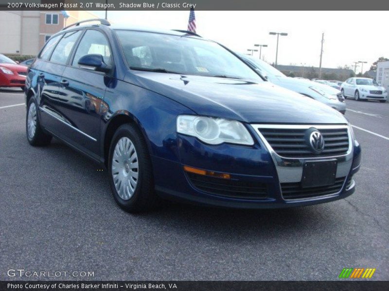 Shadow Blue / Classic Grey 2007 Volkswagen Passat 2.0T Wagon