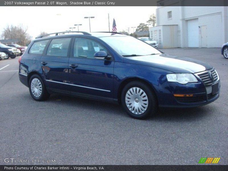 Shadow Blue / Classic Grey 2007 Volkswagen Passat 2.0T Wagon
