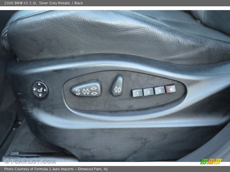Silver Grey Metallic / Black 2006 BMW X3 3.0i