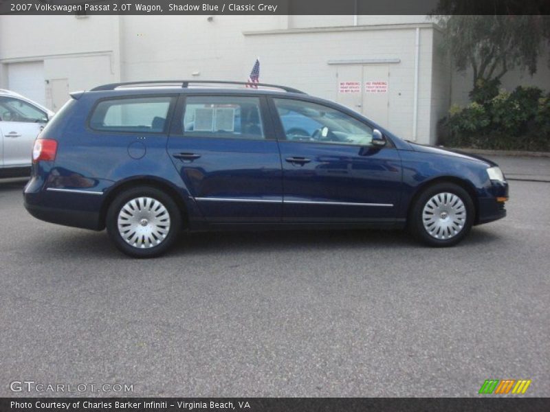 Shadow Blue / Classic Grey 2007 Volkswagen Passat 2.0T Wagon