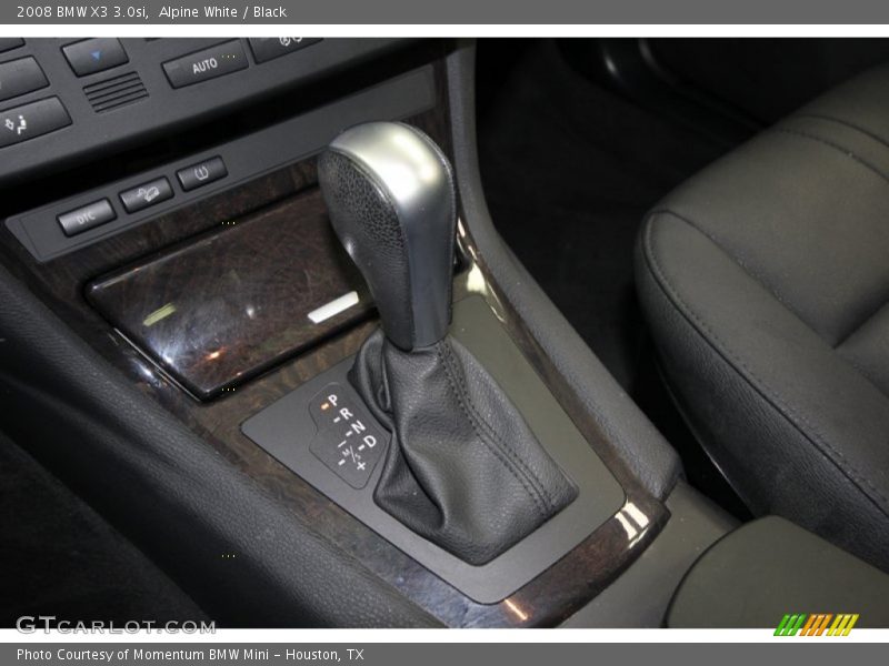  2008 X3 3.0si 6 Speed Steptronic Automatic Shifter