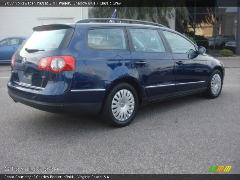 Shadow Blue / Classic Grey 2007 Volkswagen Passat 2.0T Wagon