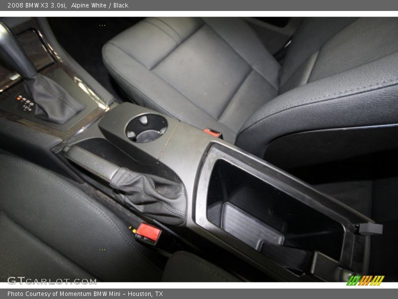 Alpine White / Black 2008 BMW X3 3.0si