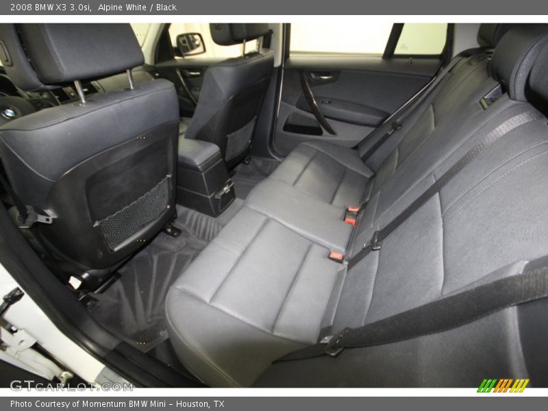 Alpine White / Black 2008 BMW X3 3.0si